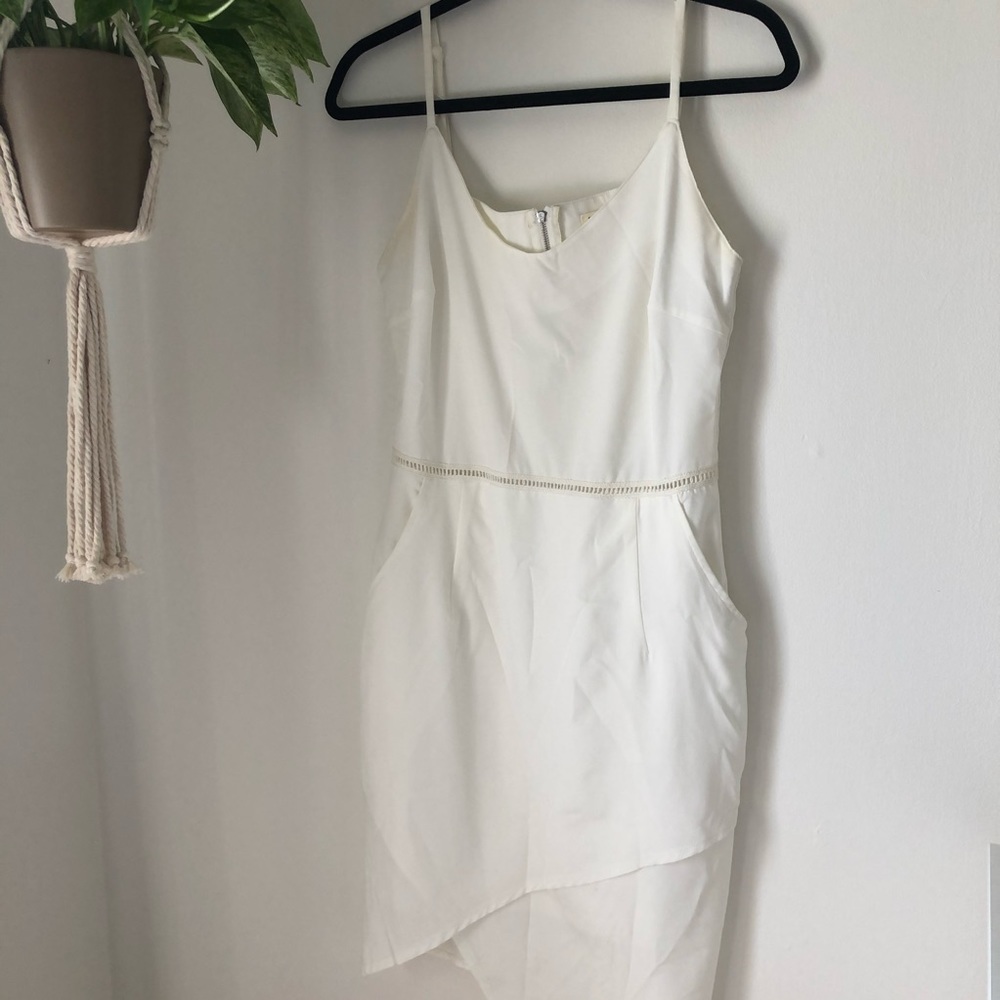 White Midi Dress